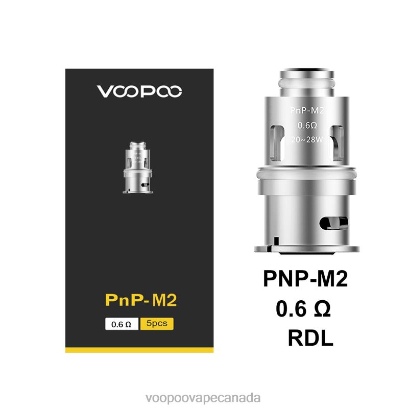 VOOPOO PNP Coils (5Pcs) PnP-M2 22FNH589 VOOPOO Vape Pods
