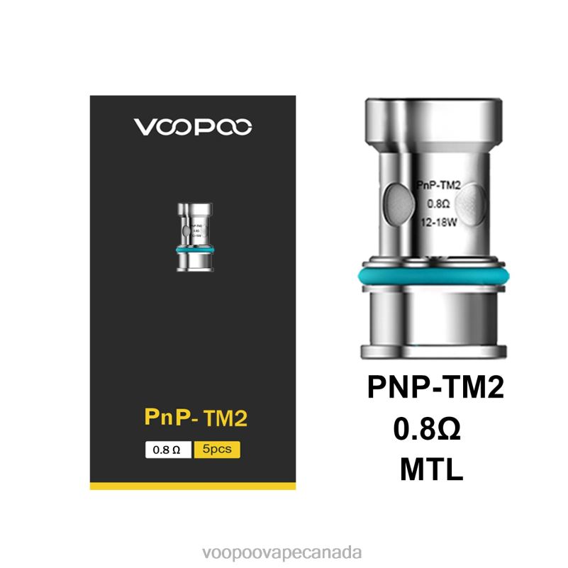 VOOPOO PNP Coils (5Pcs) PnP-TM2 22FNH594 VOOPOO Drag Canada