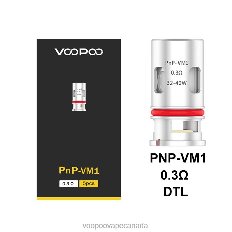 VOOPOO PNP Coils (5Pcs) PnP-VM1 22FNH596 VOOPOO Argus Canada