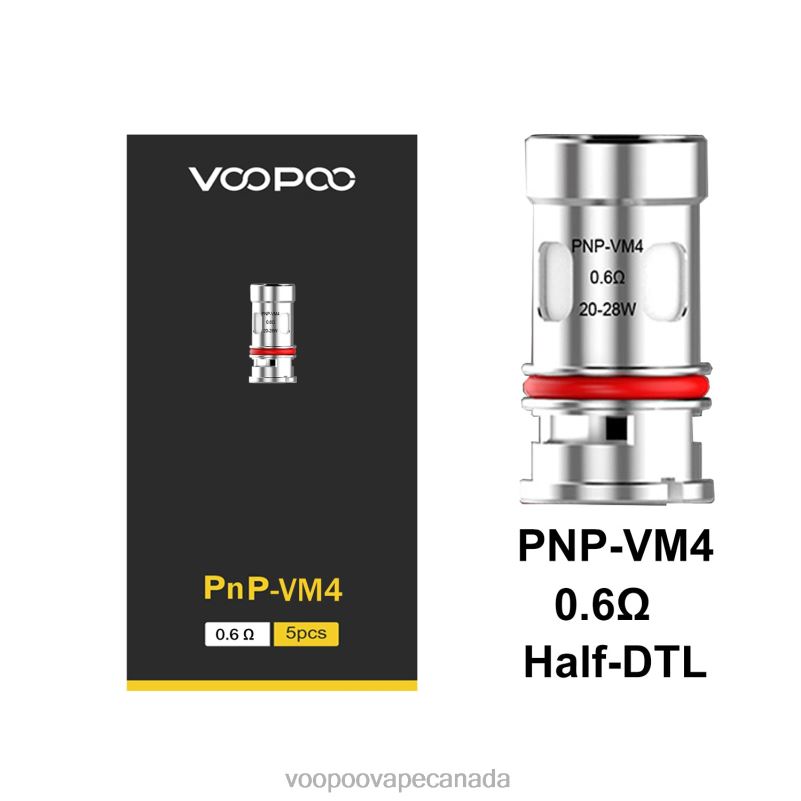VOOPOO PNP Coils (5Pcs) PnP-VM4 22FNH598 VOOPOO Vape Price