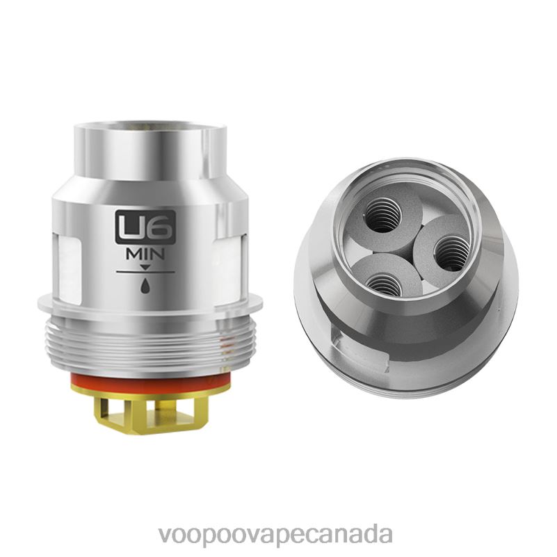 VOOPOO UFORCE Coils (5Pcs) U6 0.15 ohm 22FNH620 VOOPOO Vape Near Me