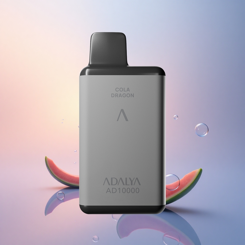 Adalya AD 10000 Puffs Blue Melon Space Gray USB-C