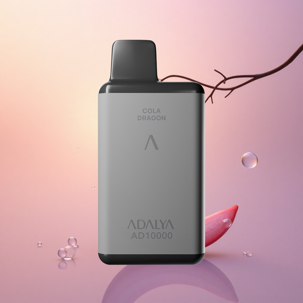 Adalya AD 10000 Puffs Love 66 Space Gray USB-C Rechargeable