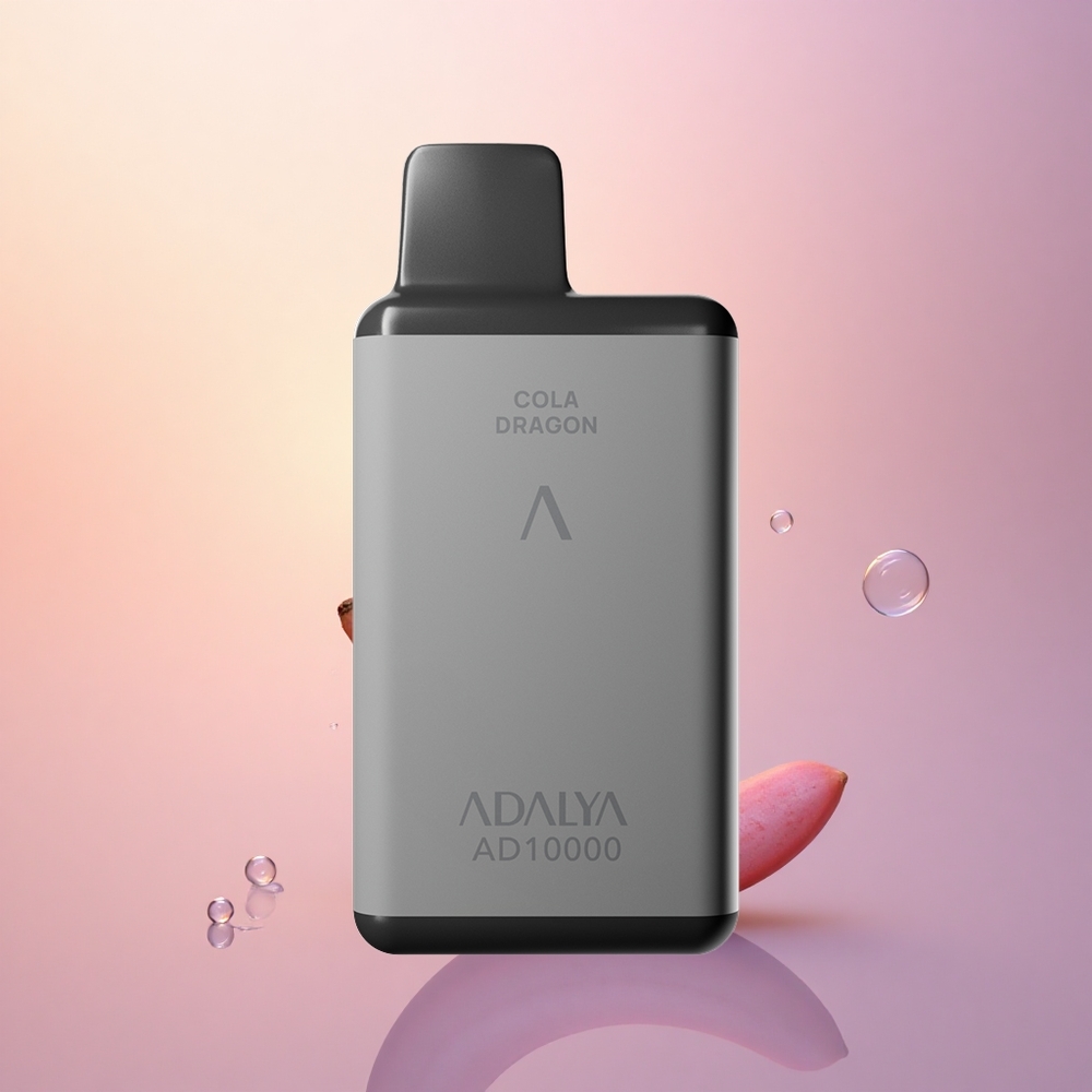 Adalya AD 10000 Puffs Mint Point Space Gray USB-C Rechargeable