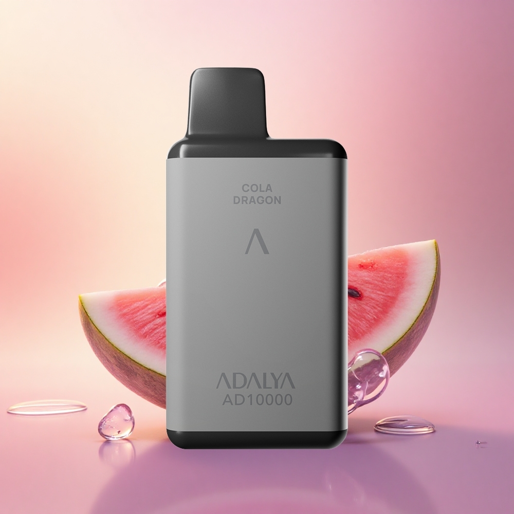 Adalya AD 10000 Puffs Space Gray Watermelon Ice USB-C Rechargeable