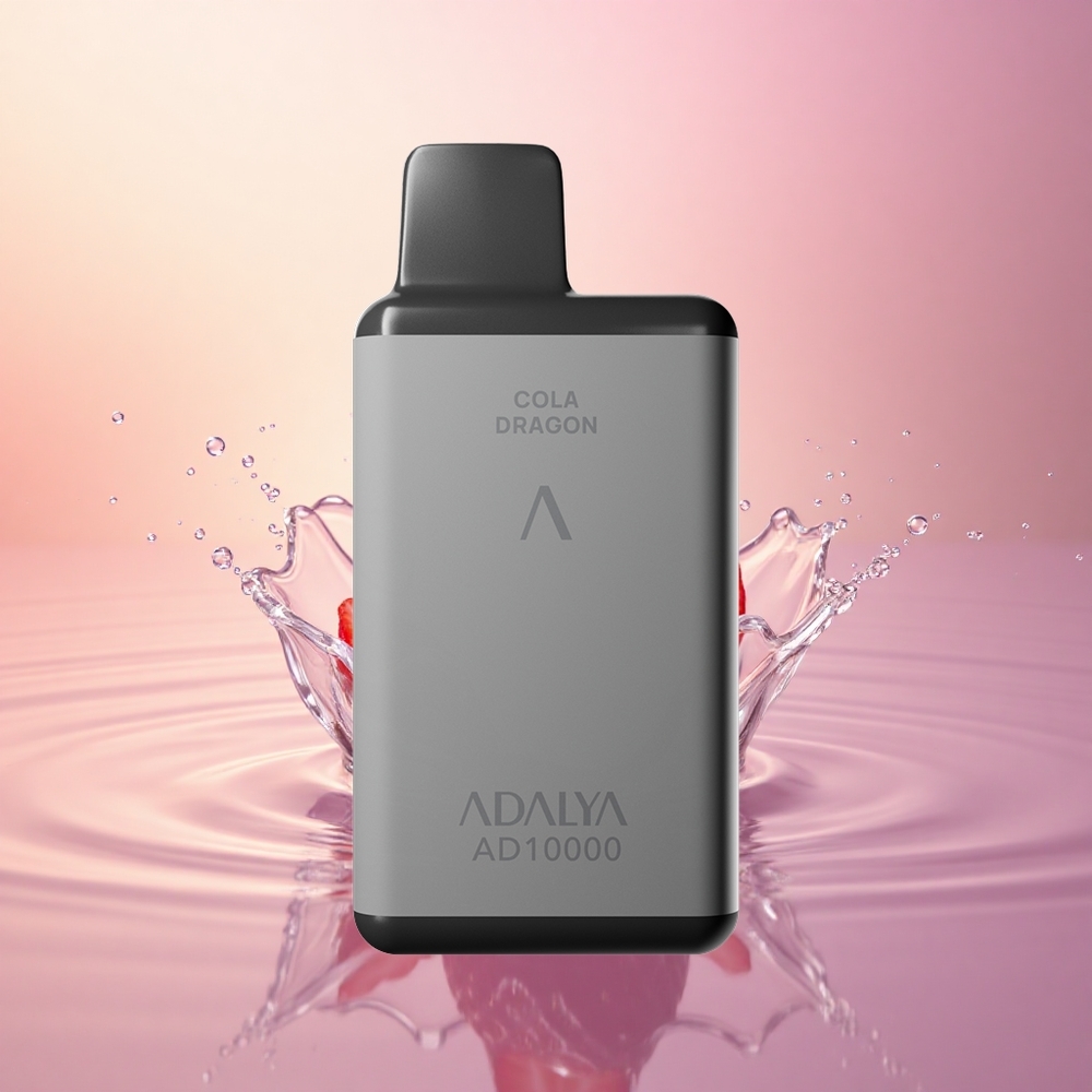 Adalya AD 10000 Puffs Strawberry Splash Gray Rechargeable
