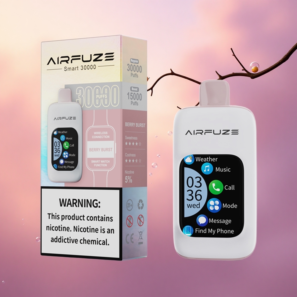 AirFuze Smart 30000 Puffs Berry Burst Max 900mAh 5% Type-C