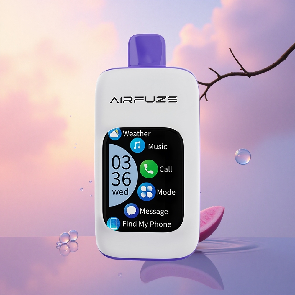 AirFuze Smart 30000 Puffs Blue Razz Ice 900mAh Type-C 5%