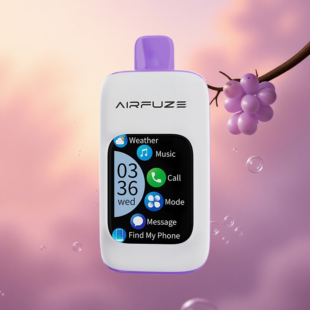 AirFuze Smart 30000 Puffs Grape Burst Smart 5% 900mAh Type-C