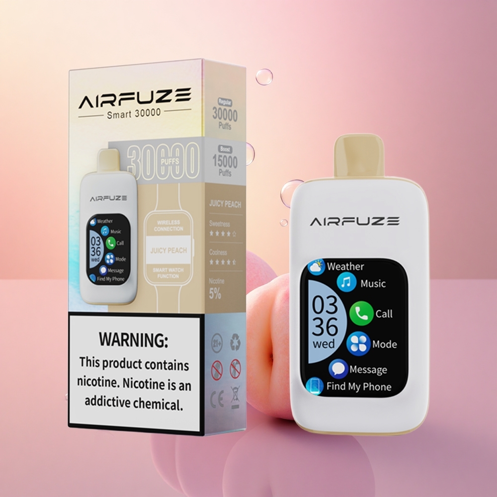 AirFuze Smart 30000 Puffs Juicy Peach 5% 900mAh Type-C