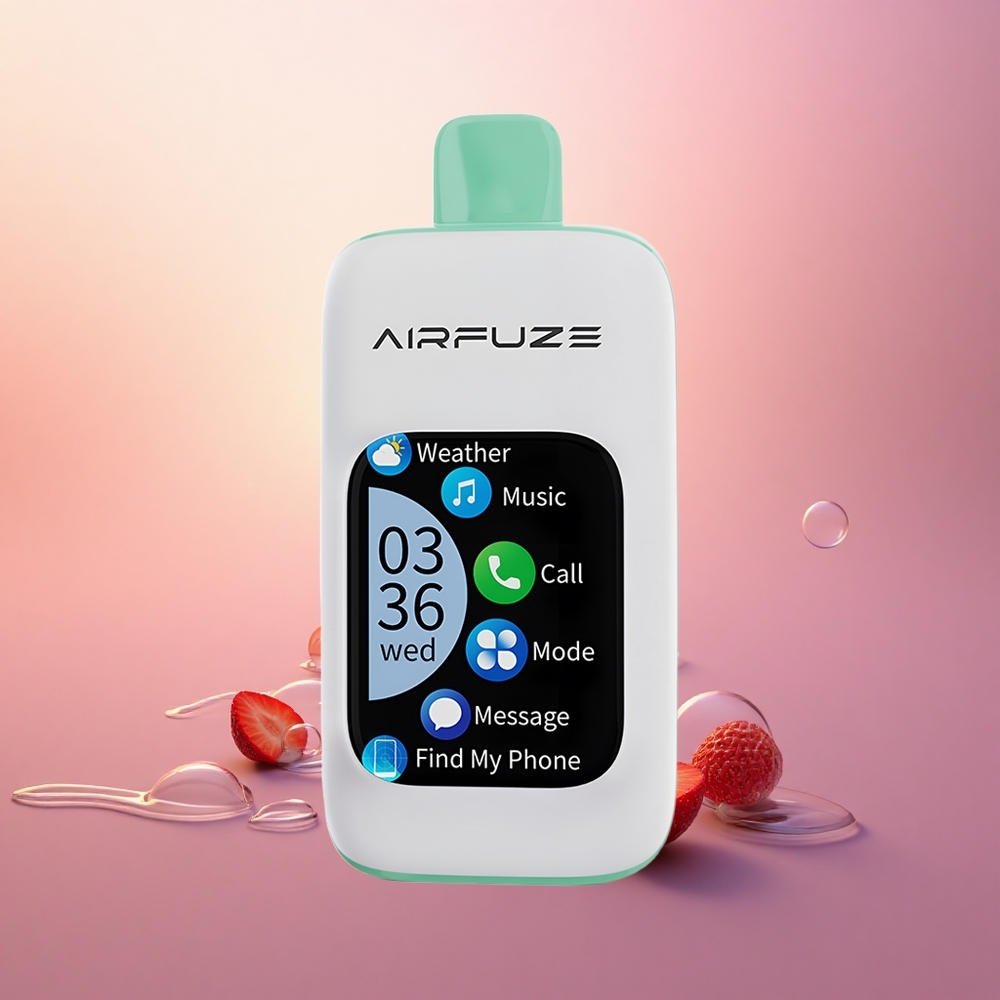 AirFuze Smart 30000 Puffs Strawberry Summertime 900mAh Type-C Touch