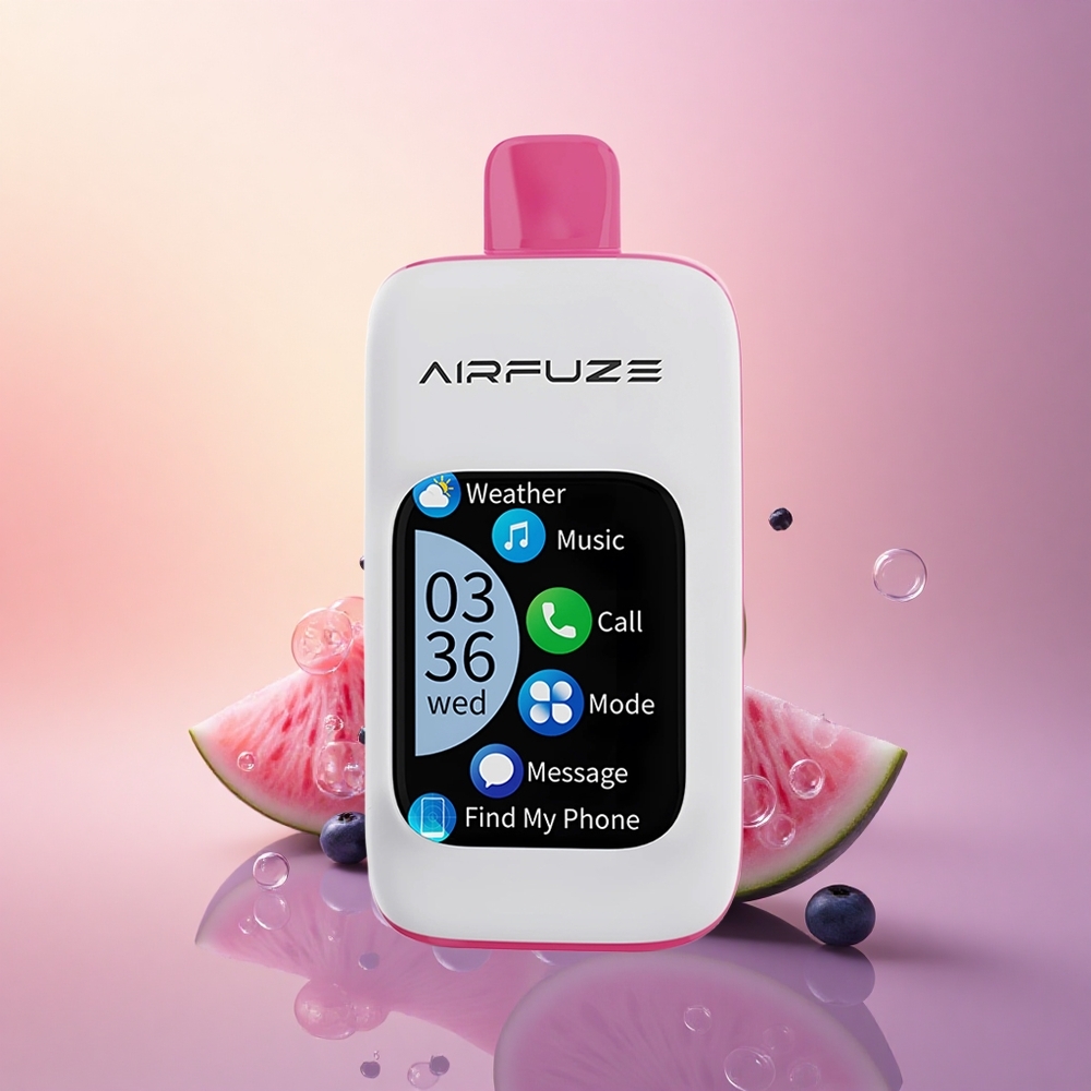 AirFuze Smart Pro 40000 Puffs Blueberry Watermelon Wireless Touch 900mAh Boost