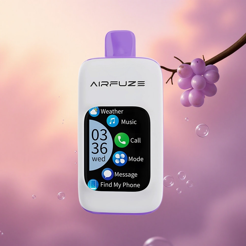 AirFuze Smart Pro 40000 Puffs Grape Burst Smart Touch 900mAh Music Sync