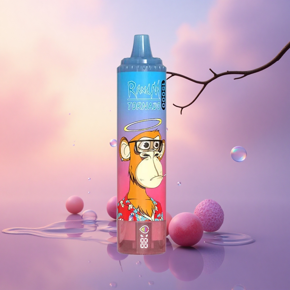 RandM Fumot Tornado 15000 Puffs Blue Razz Cherry 25ml 850mAh Mesh
