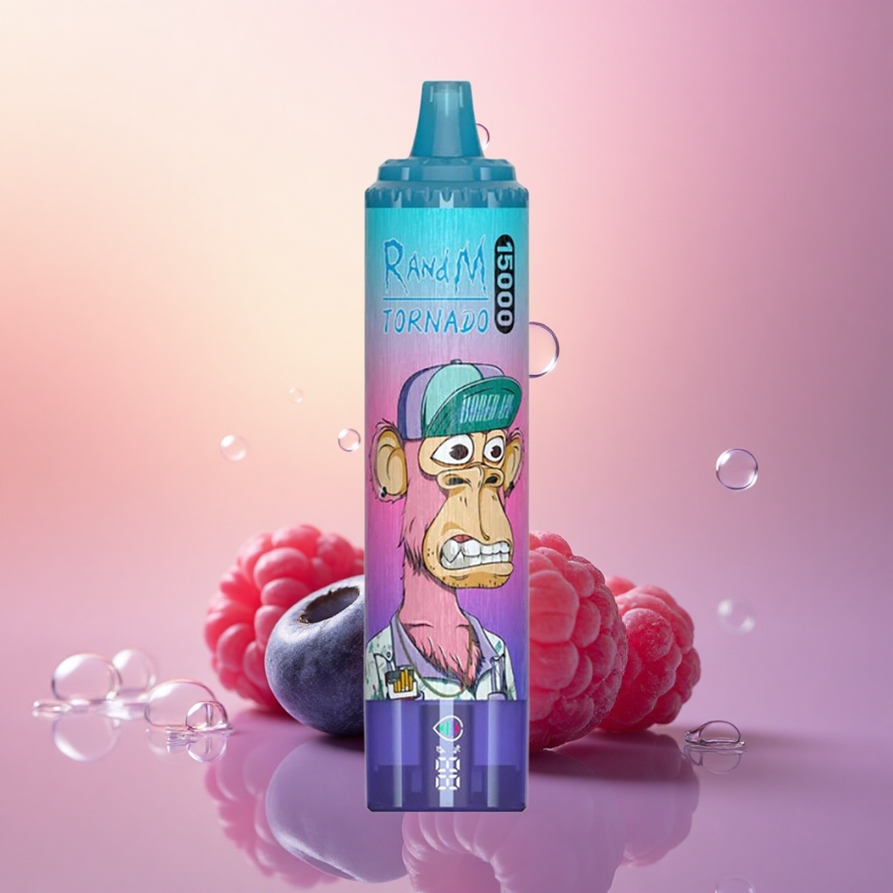 RandM Fumot Tornado 15000 Puffs Blueberry Raspberry Mesh 25ml Type-C