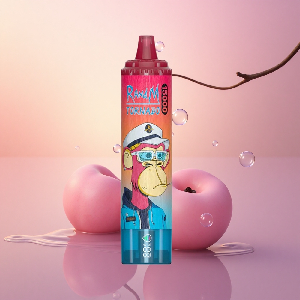 RandM Fumot Tornado 15000 Puffs Cherry Mesh 25ml LCD