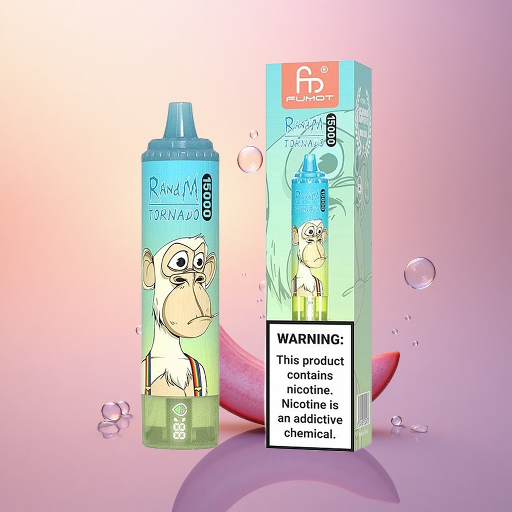 RandM Fumot Tornado 15000 Puffs Ice Pop Mesh 25ml LCD