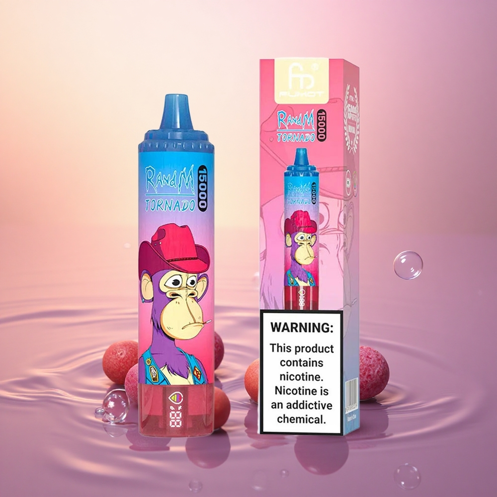 RandM Fumot Tornado 15000 Puffs Mixed Berry 25ml 850mAh Mesh LCD