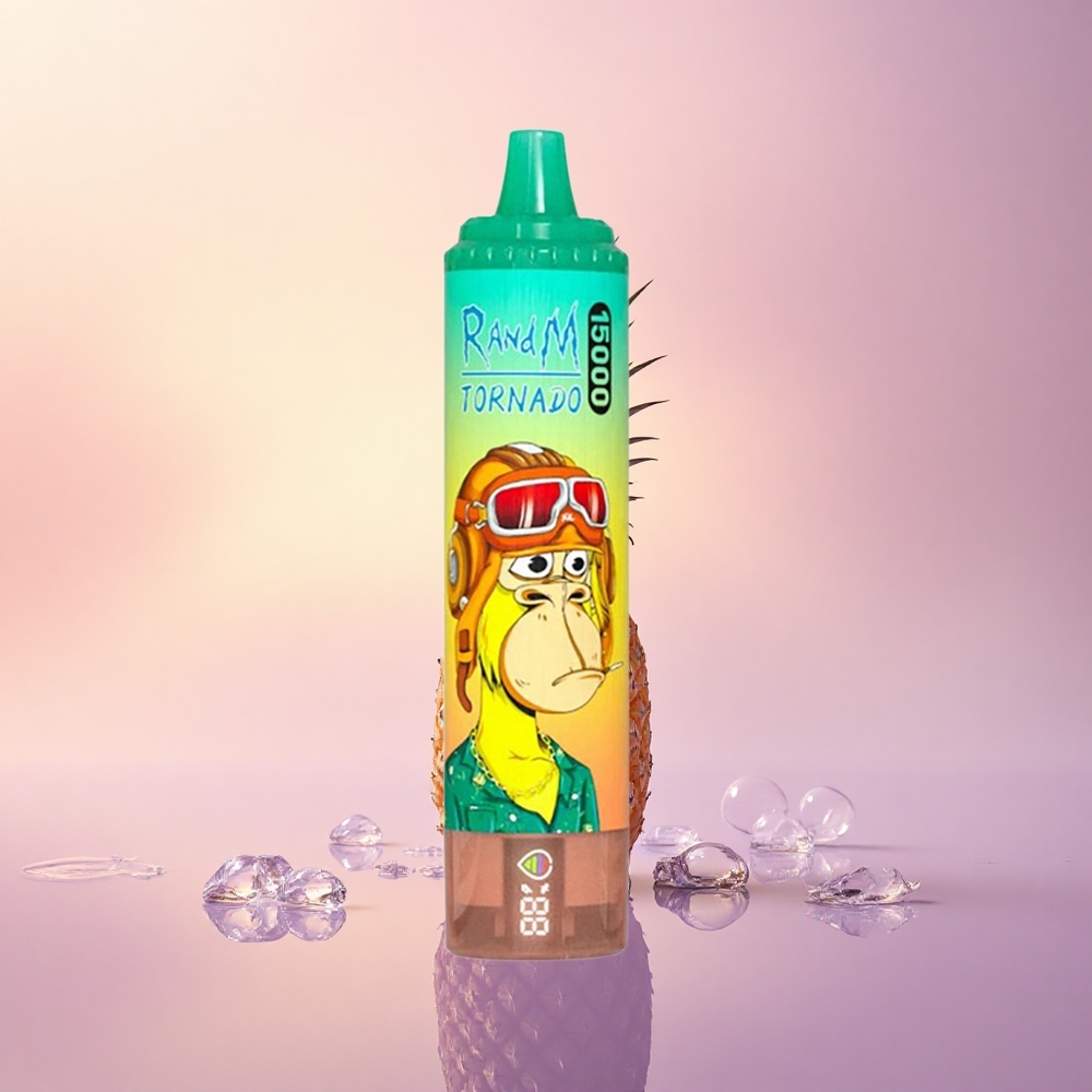 RandM Fumot Tornado 15000 Puffs Pineapple Ice 25ml Mesh 850mAh Type-C