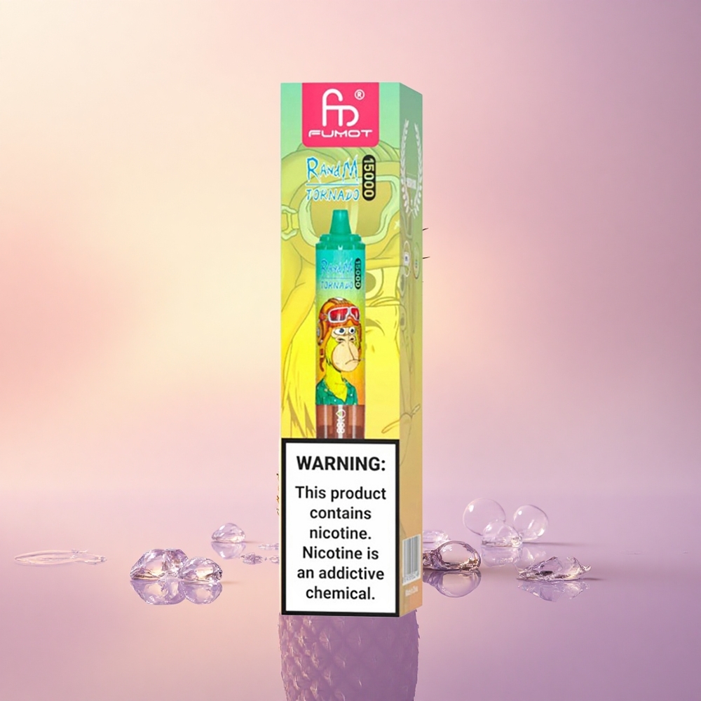 RandM Fumot Tornado 15000 Puffs Pineapple Ice 25ml Mesh 850mAh Type-C