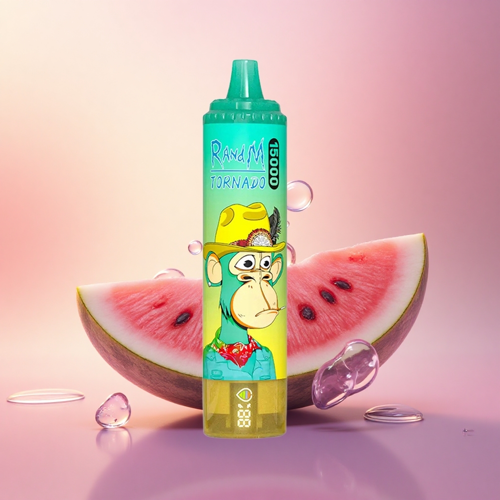 RandM Fumot Tornado 15000 Puffs Watermelon Ice 25ml Mesh 850mAh