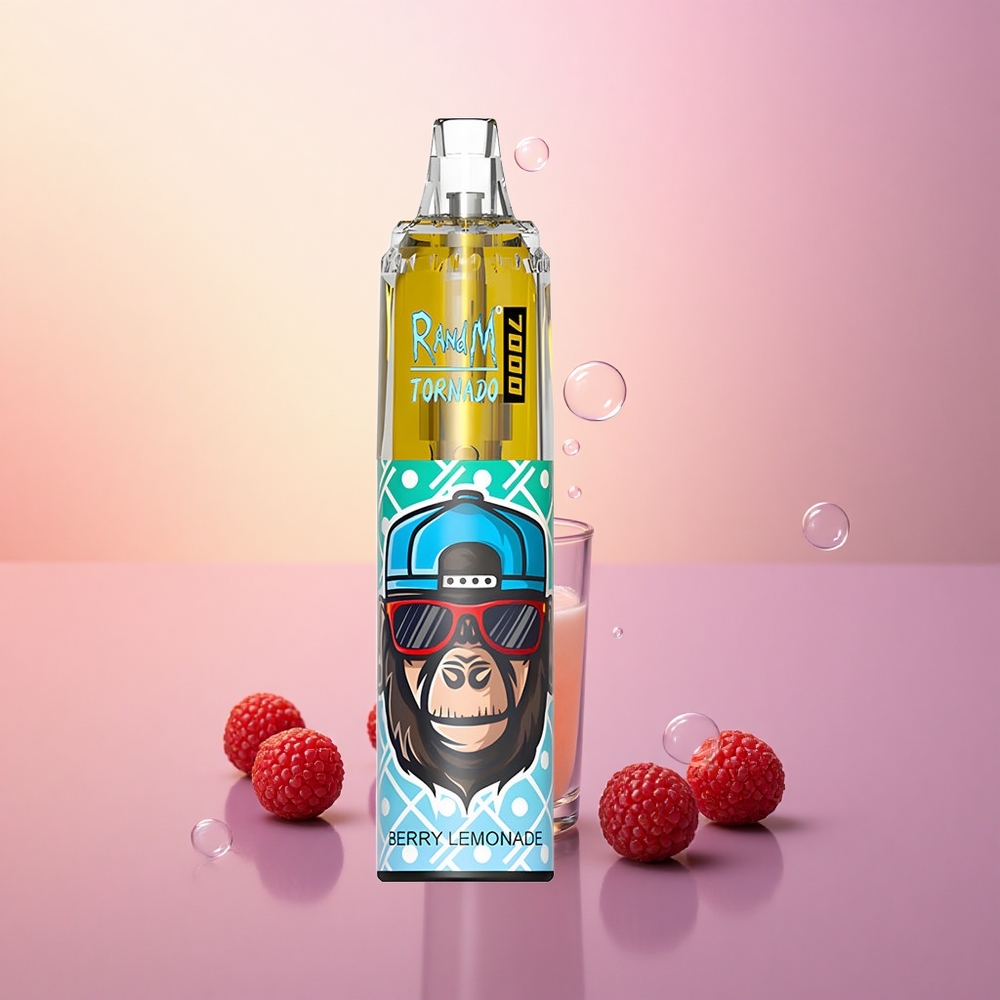 RandM Fumot Tornado 7000 Puffs Berry Lemonade Mesh 850MAH Type-C
