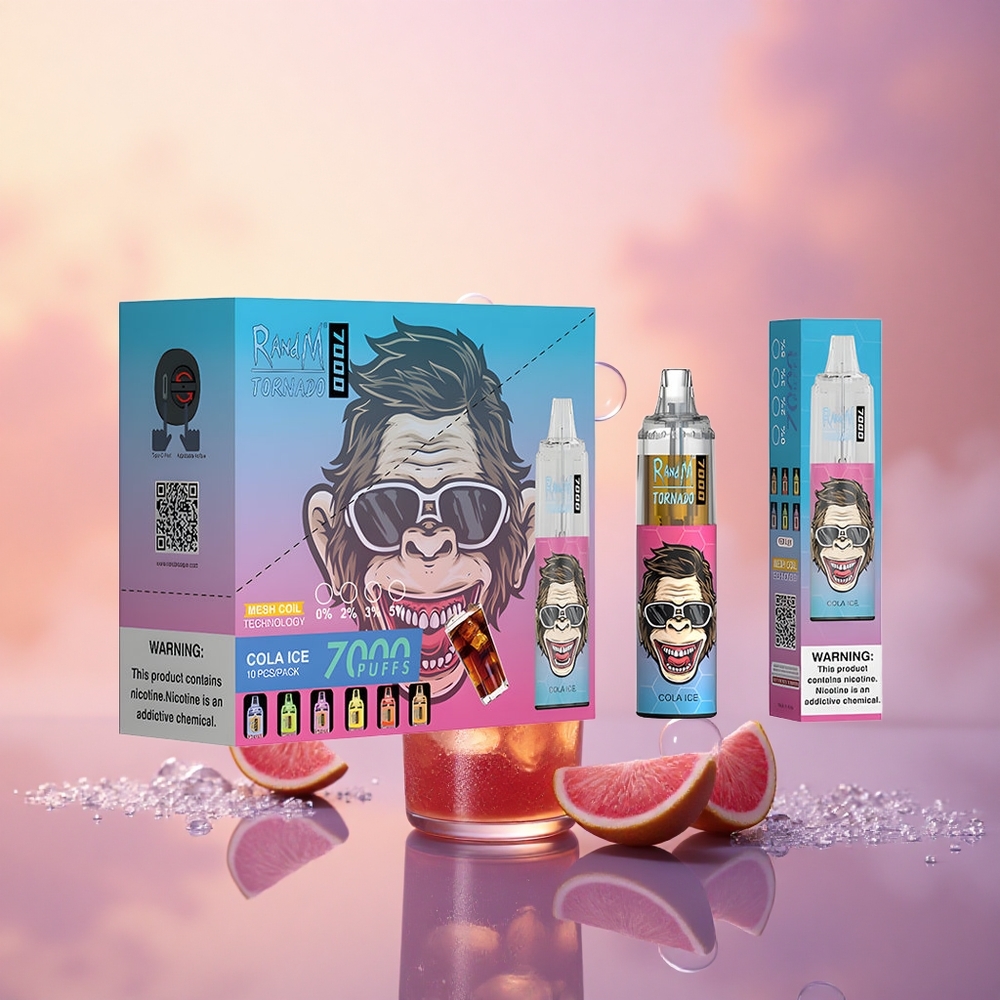 RandM Fumot Tornado 7000 Puffs Cola Ice 14ML Mesh