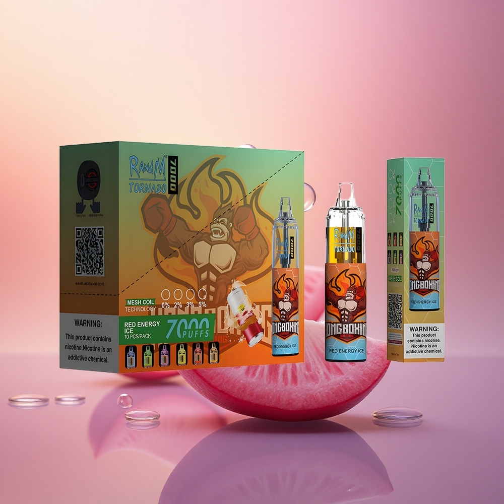 RandM Fumot Tornado 7000 Puffs Frozen Mesh 14ML Type-C RGB