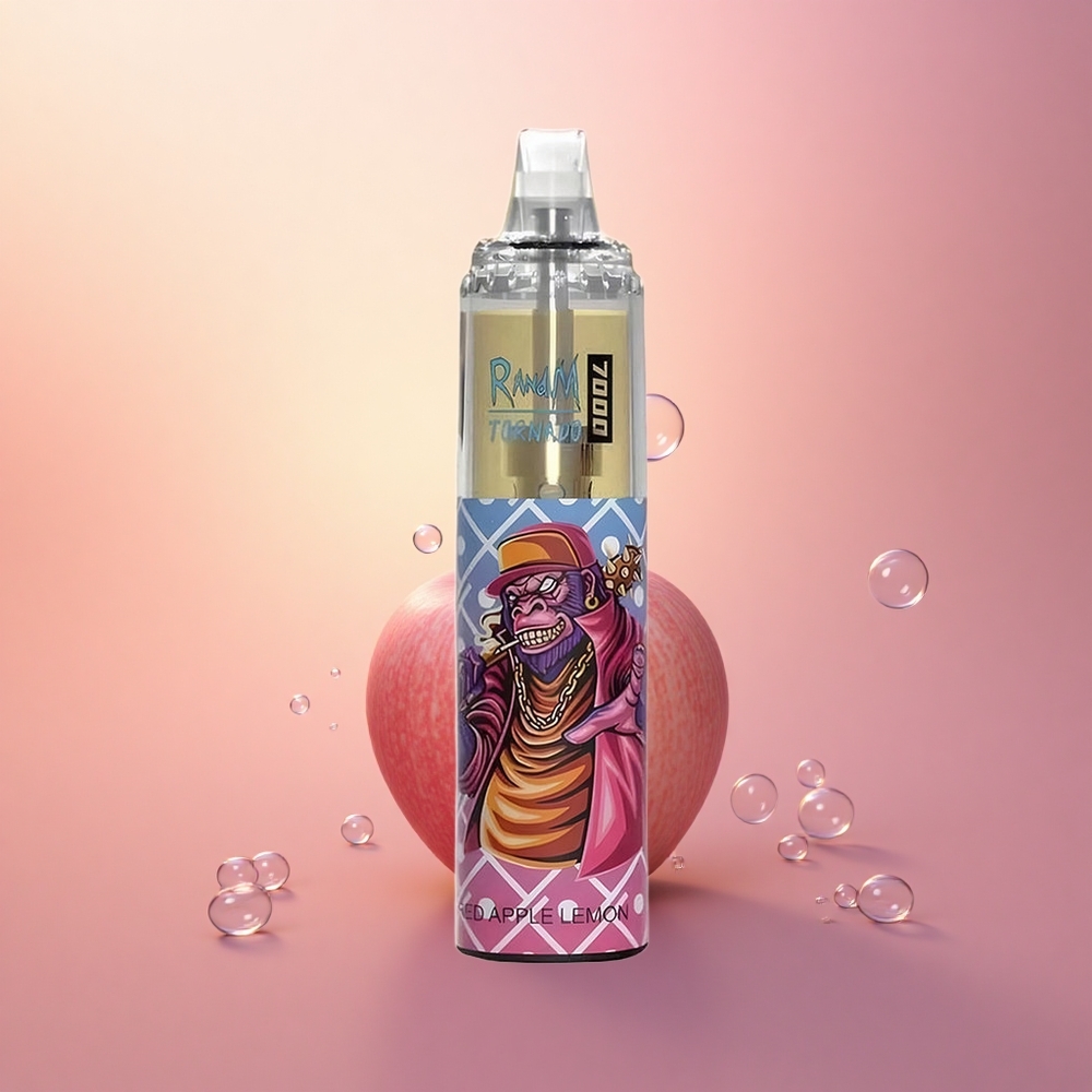 RandM Fumot Tornado 7000 Puffs Red Apple Lemon 14ML Mesh Type-C