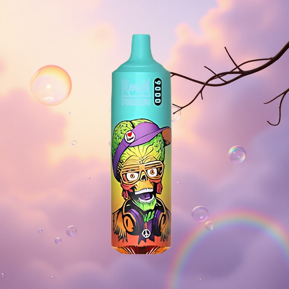 RandM Fumot Tornado 9000 Puffs Bluelicious Ice Mesh 18mL RGB