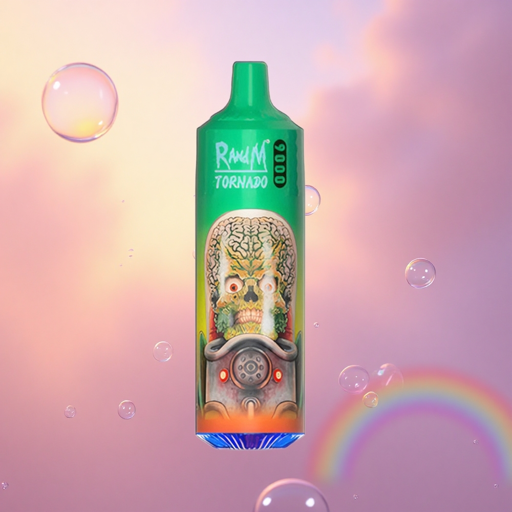 RandM Fumot Tornado 9000 Puffs Rainbow Candy 9000 Puffs 18mL Mesh Coil