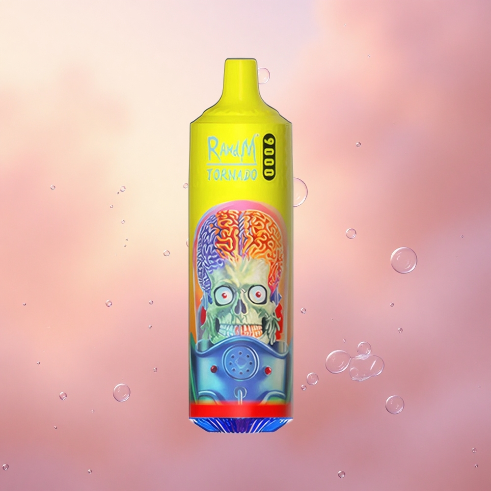 RandM Fumot Tornado 9000 Puffs Rainbow Lemonade Mesh 18mL RGB