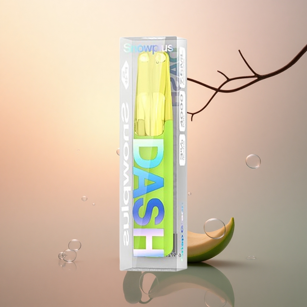 Snowplus Dash 4000 Puffs Crisp Green Ceramic 530mAh 7.5ml