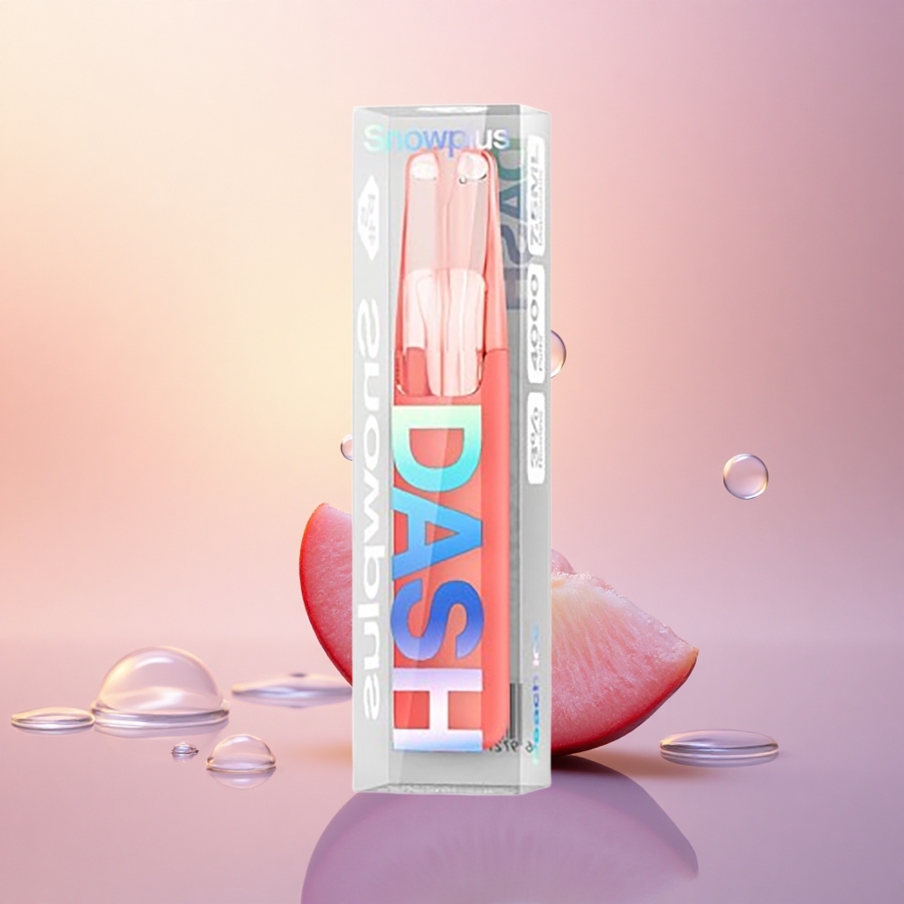 Snowplus Dash 4000 Puffs Peach Ice Ceramic 530mAh 7.5ml