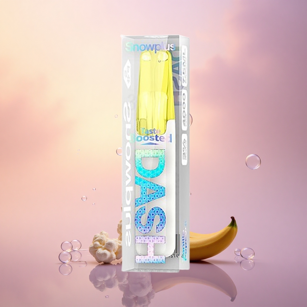 Snowplus Dash 4000 Puffs Vanilla Popcorn Ceramic 530mAh