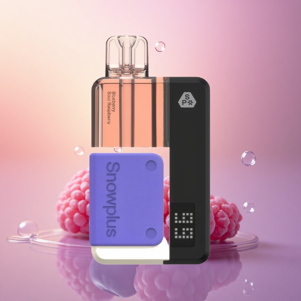 Snowplus Swift 15000 Puffs Pod Kit Blueberry Sour Raspberry Dual Mesh 1000mAh Refillable Pod Kit