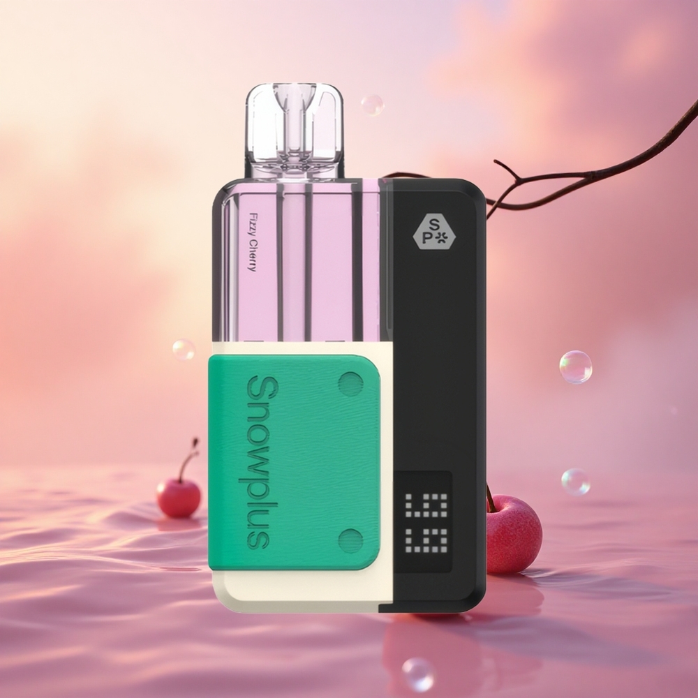 Snowplus Swift 15000 Puffs Pod Kit Fizzy Cherry 1000mAh Dual Mesh Pod Kit