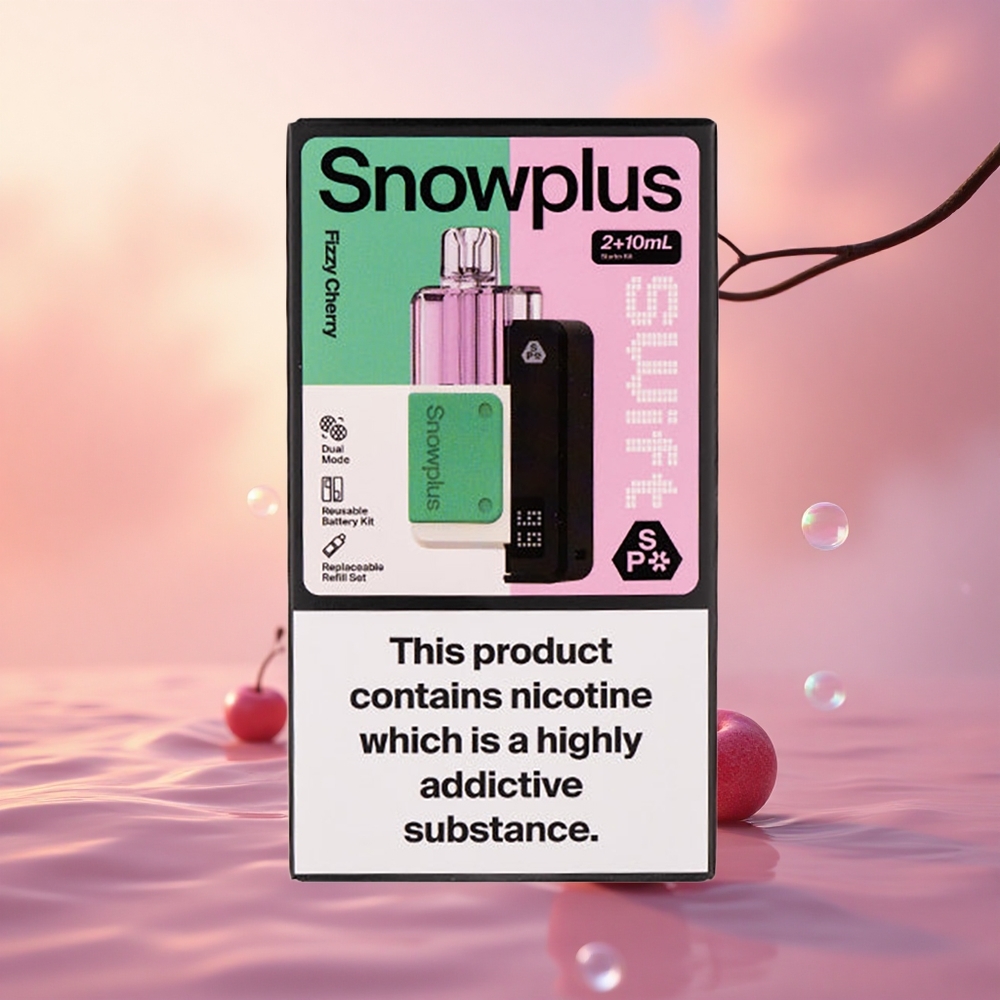 Snowplus Swift 5000 Puffs Fizzy Cherry Dual Mesh 1000mAh