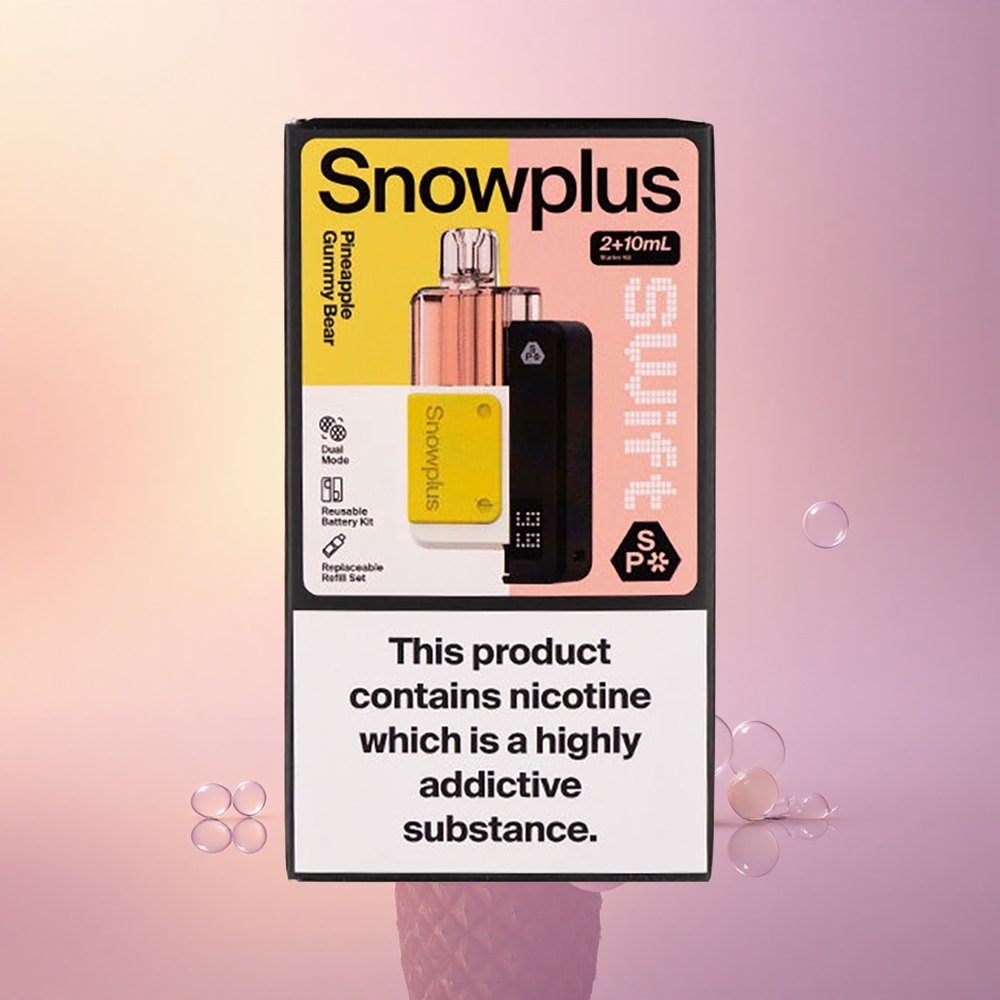 Snowplus Swift 5000 Puffs Pineapple Gummy Bear Dual Mesh 1000mAh