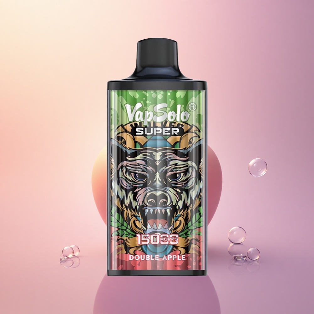 Vapsolo Super 15000 Puffs Double Apple 40ml Type-C Mesh