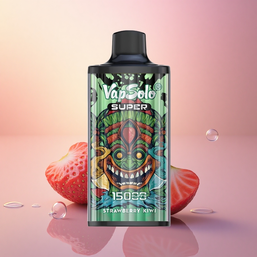Vapsolo Super 15000 Puffs Strawberry Kiwi 40ml Type-C