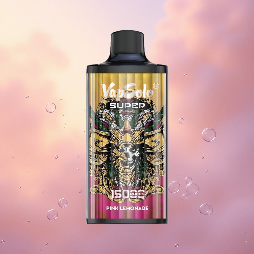Vapsolo Super 15000 Puffs Super Pink Lemonade 40ml Mesh Coil Type-C