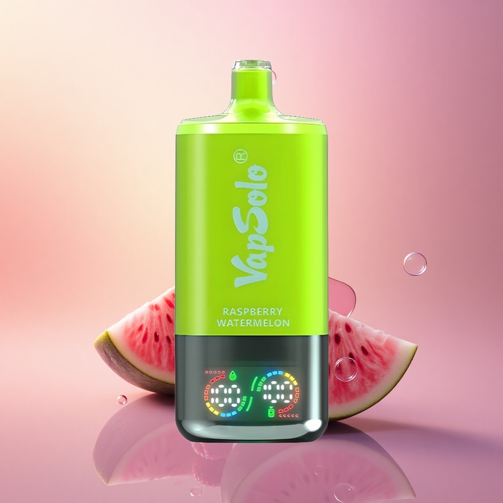 Vapsolo Triple 30000 Puffs Raspberry Watermelon Triple 40ml Type-C