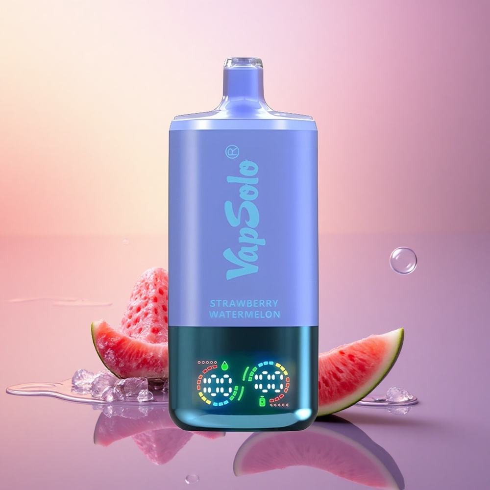Vapsolo Triple 30000 Puffs Strawberry Watermelon & Blueberry Ice 40ml Type-C
