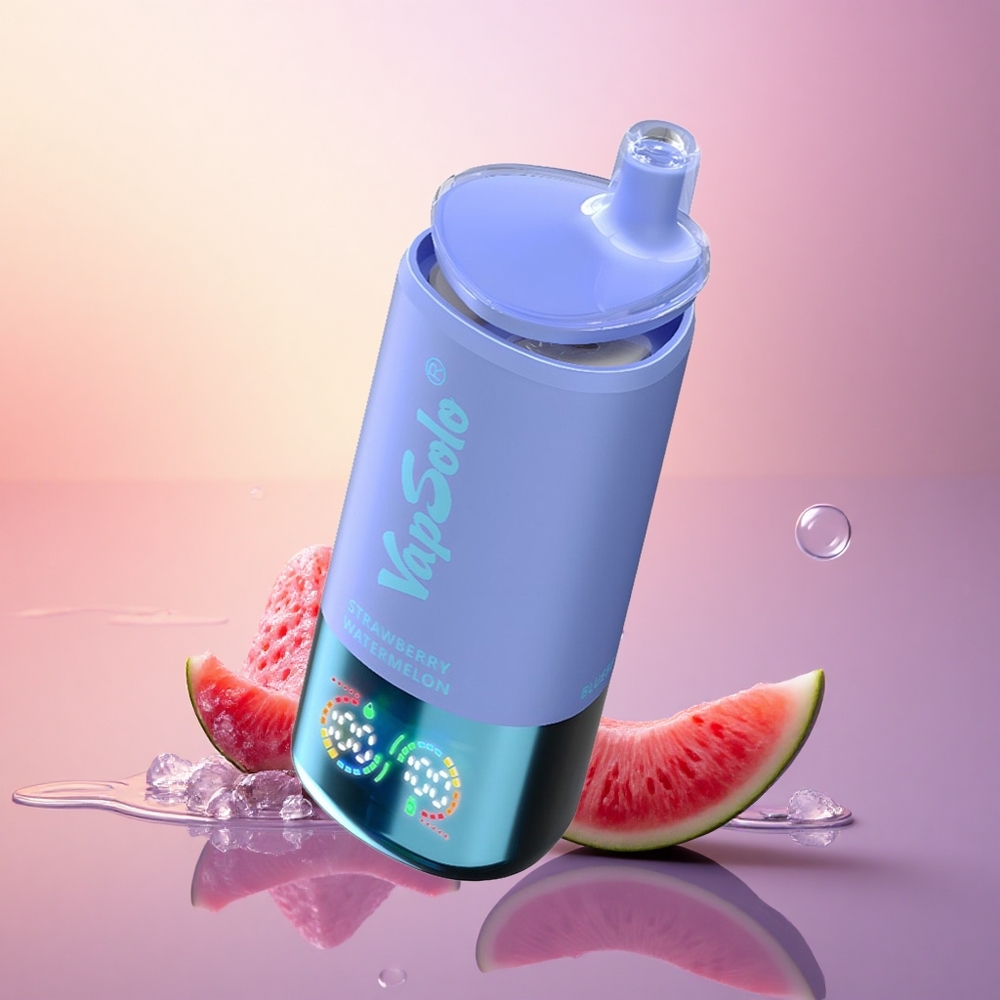 Vapsolo Triple 30000 Puffs Strawberry Watermelon & Blueberry Ice 40ml Type-C