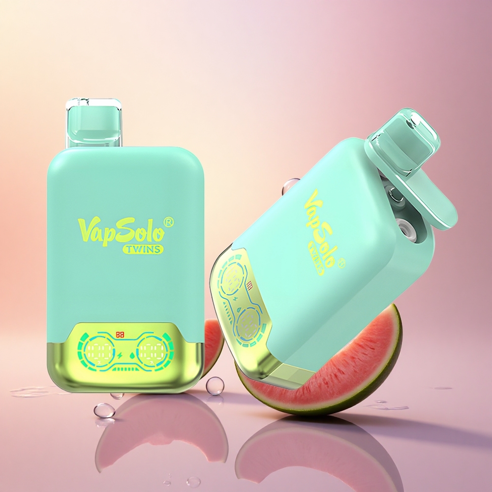 Vapsolo Twins 20000 Puffs Dual Tank 40ml Triple Melon & Pineapple Coconut