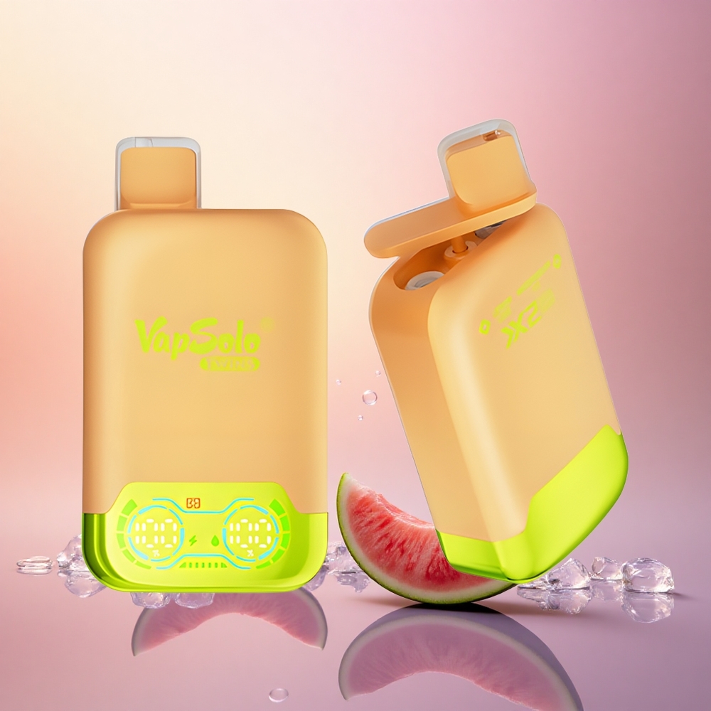 Vapsolo Twins 20000 Puffs Lemon Lime & Watermelon Ice - 40ml Dual Tank Type-C