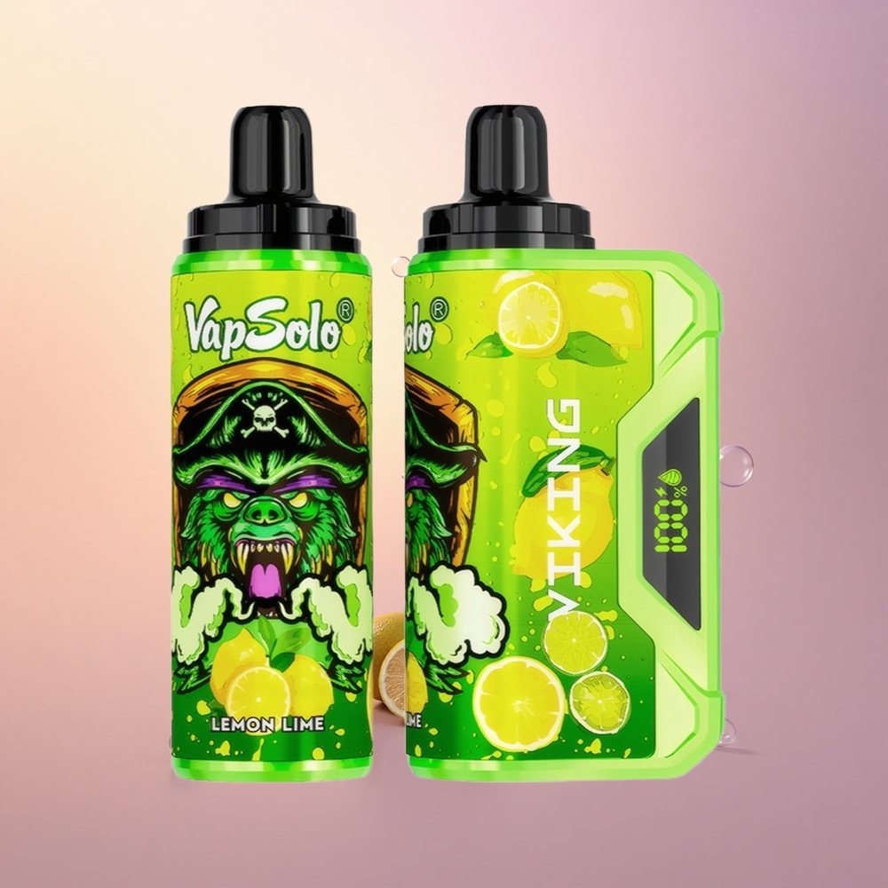 VapSolo VIKING 12000 Puffs Lemon Lime 22ml Type-C