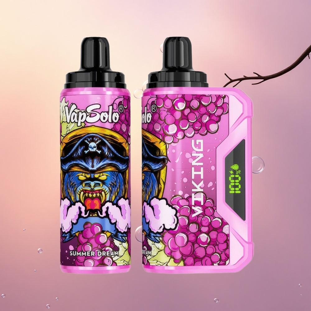 VapSolo VIKING 12000 Puffs Summer Dream Type-C 22ml LED Display