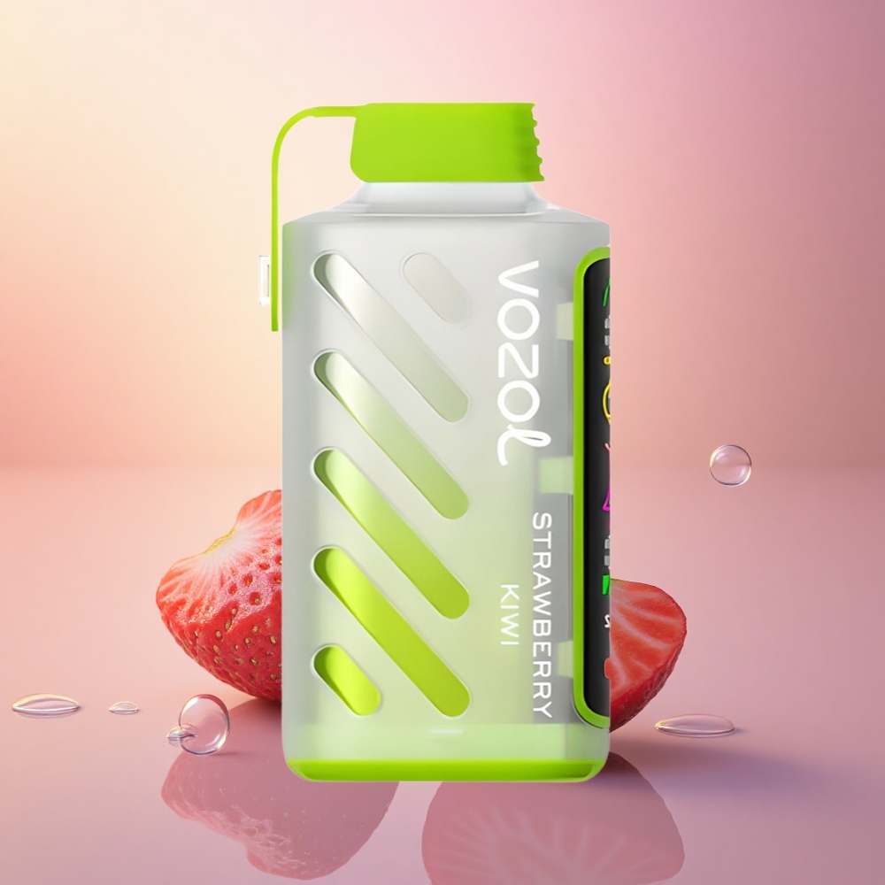 VOZOL Gear Power 20000 Puffs Strawberry Kiwi Dual Mesh Full Screen